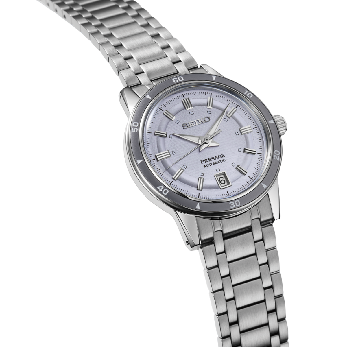 Seiko SRPL73J1 SRPL73 Presage Vintage Style 60's Purple Dial