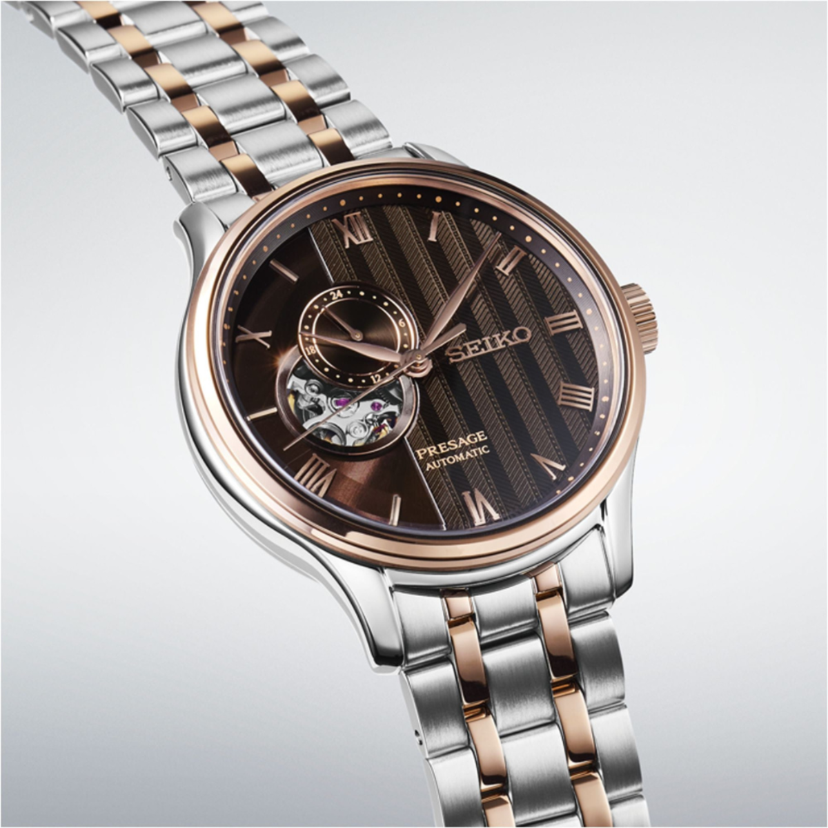 Seiko Presage Zen Garden SSA466J1 Black Dial Automatic Watch