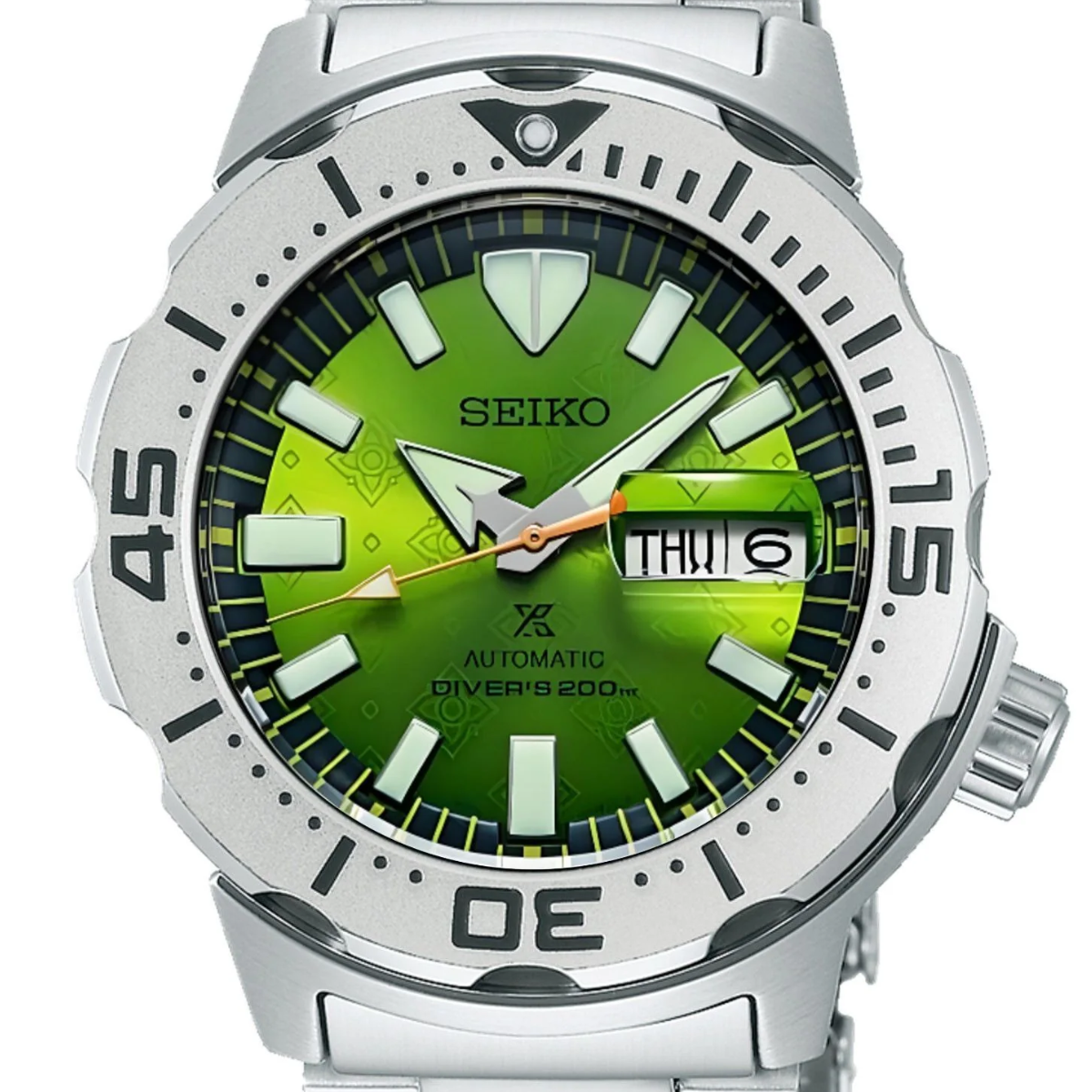 Seiko Prospex SRPL41 SRPL41K1 SRPL41K Green Monster Watch with Limited Edition Box