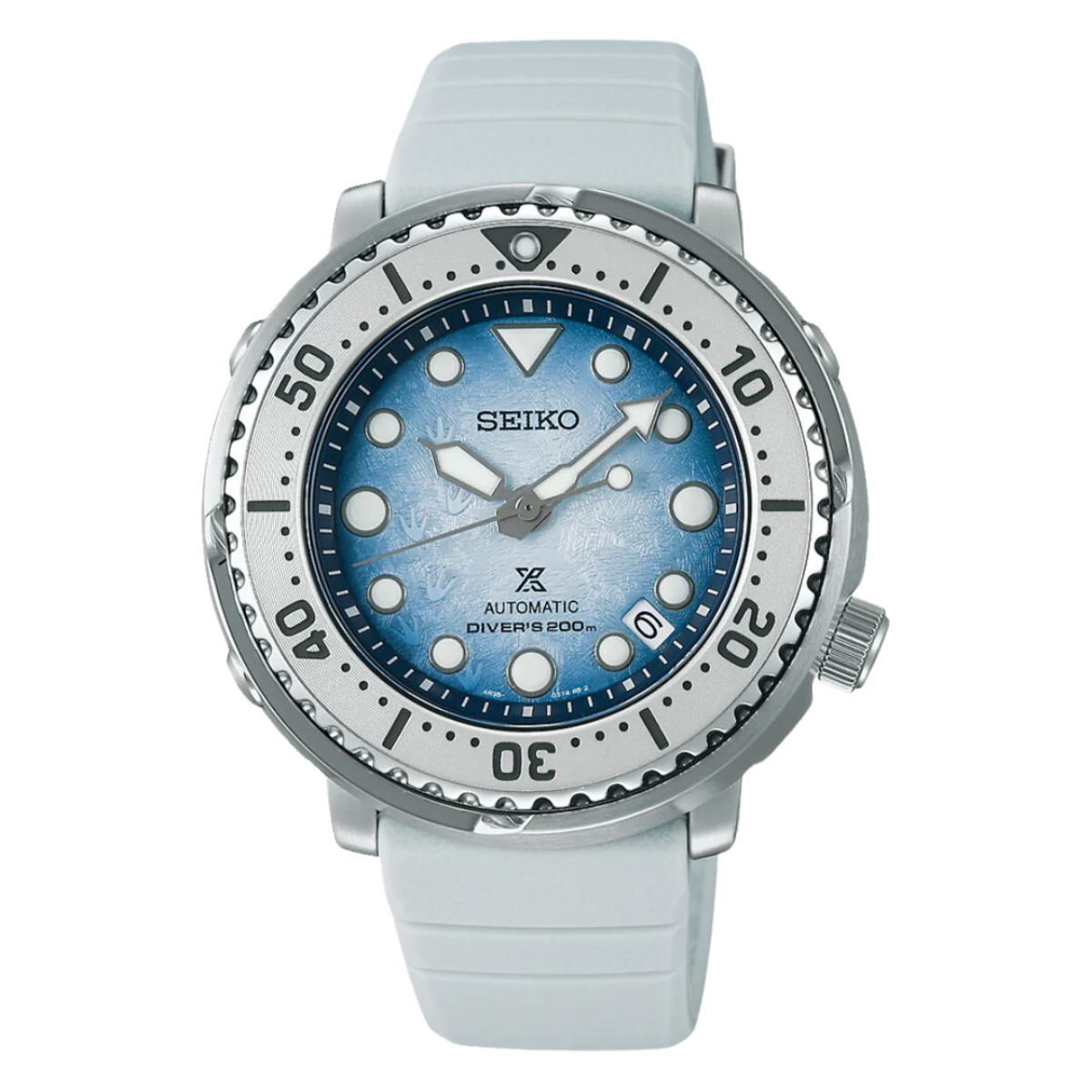 Seiko Prospex SRPG59K1 SRPG59K SRPG59 Antartica Monster Automatic Blue Dial Mens Watch