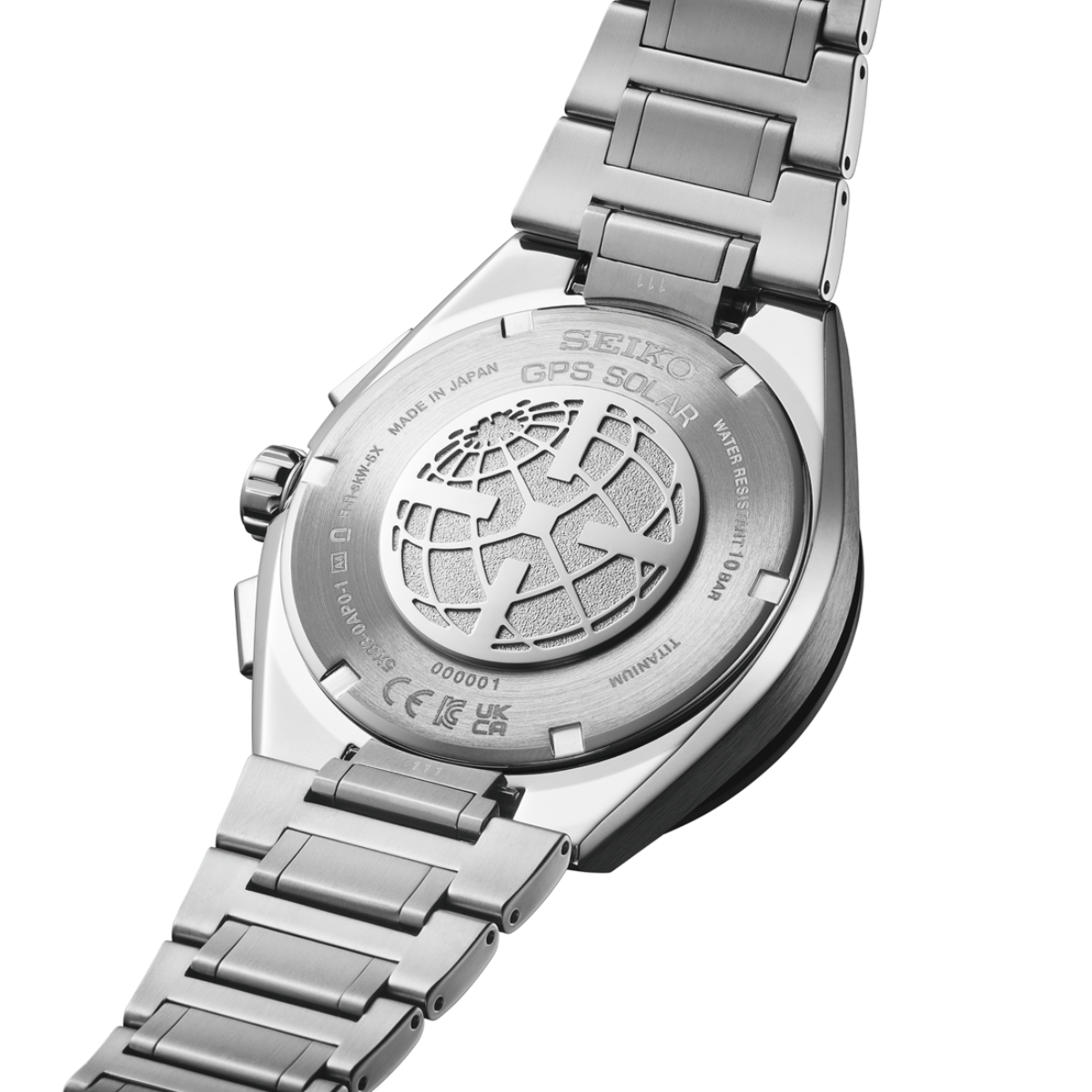 Seiko SSH175J1 SSH175 SSH175J ASTRON GPS Solar Dual Time Chronograph Watch