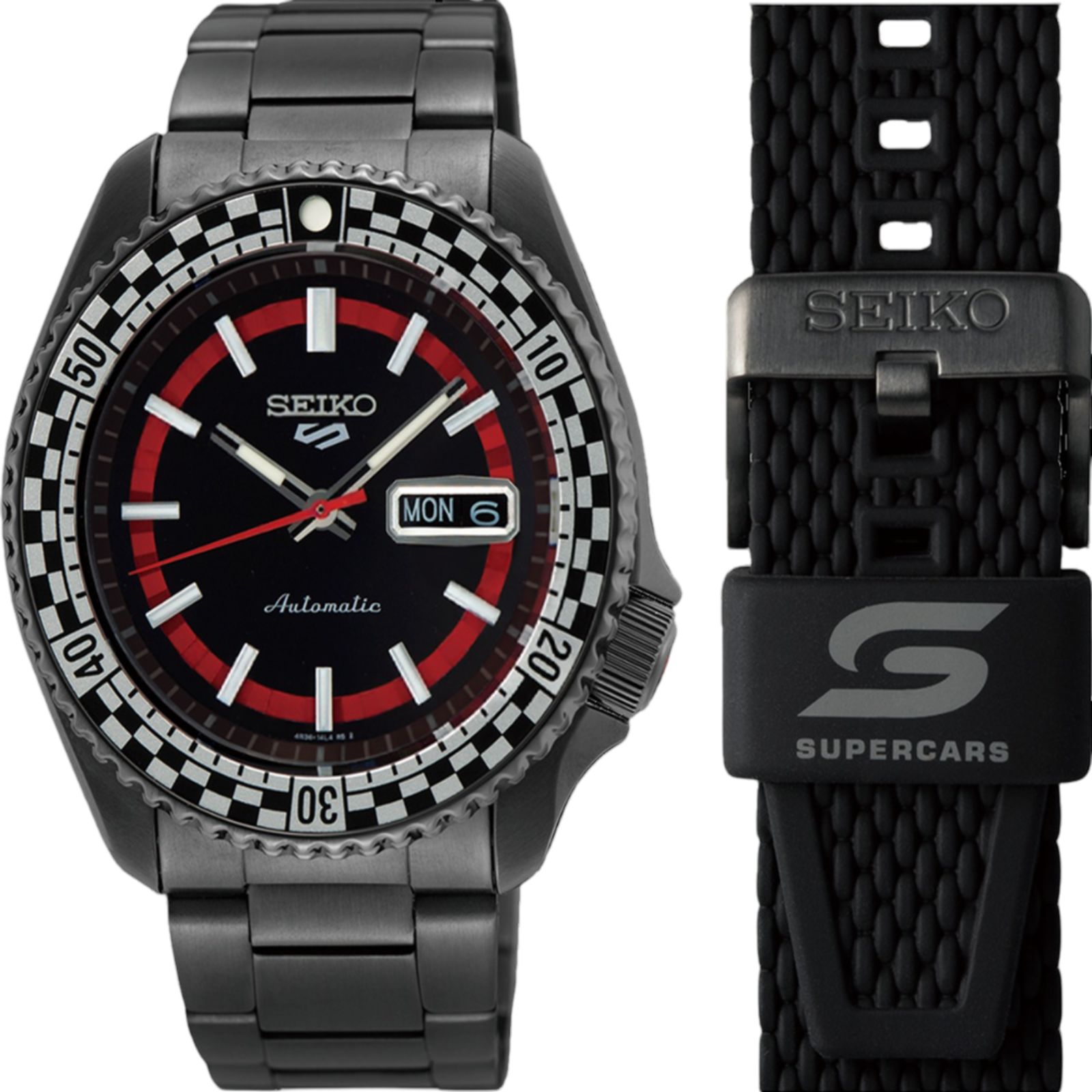 Seiko SRPL01K 5 Sports: Supercars 2024 Limited Edition Automatic