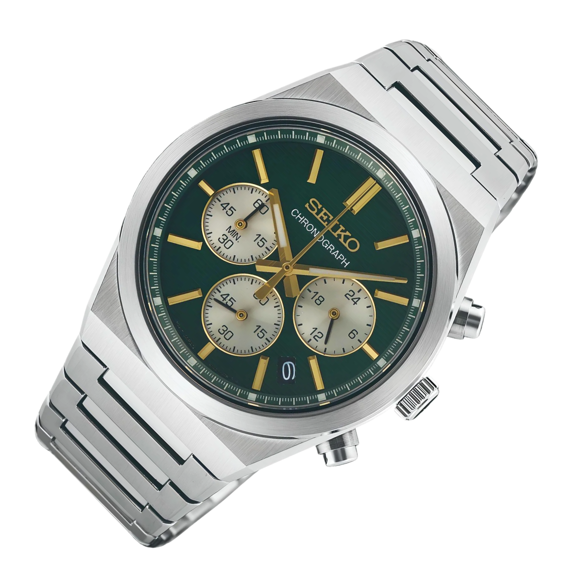 Seiko SSB461P1 Conceptual: Sporty Quartz Chronograph in Green