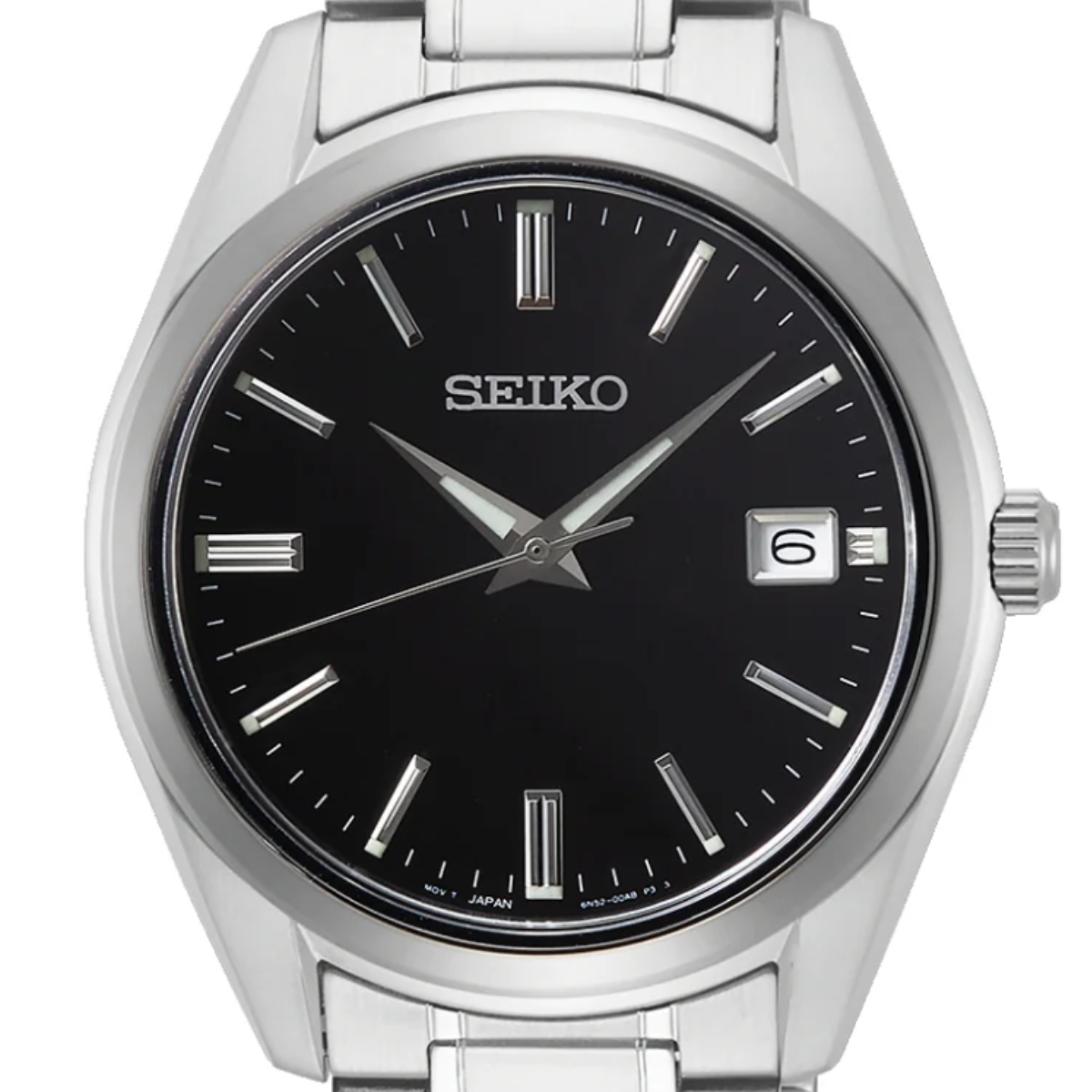 Seiko SUR311P1 Classic Quartz: Timeless Black Dial Steel