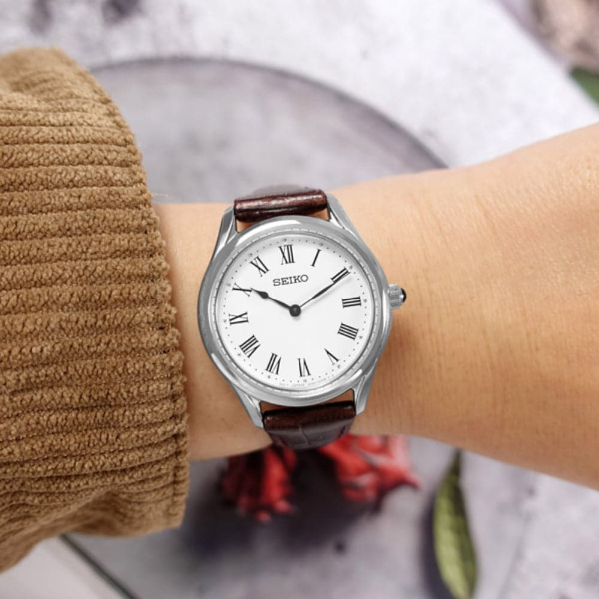 Seiko SWR071P1 Classic Women's Watch