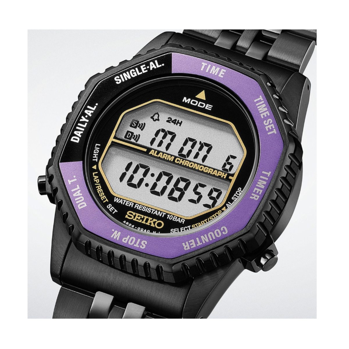 Seiko Rotocall Reissue 145th Anniversary "Edo Purple" Limited Edition Watch HFL001P1