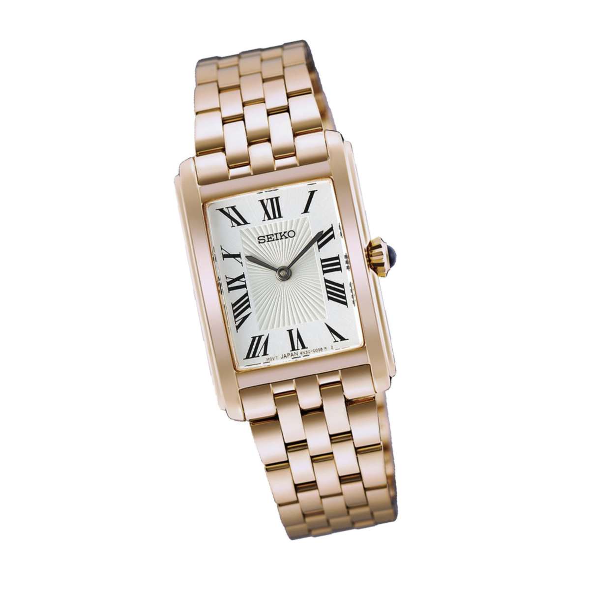 Seiko Essentials Women's Formal Rectangular Watch HGG002P1