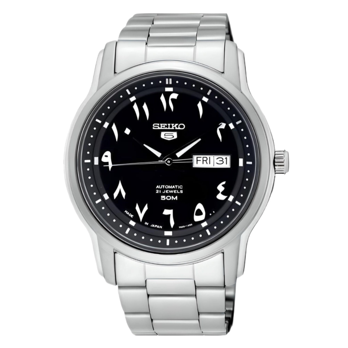 Seiko 5 Automatic Arabic Dial Watch SNKP21 / SNKP21J1