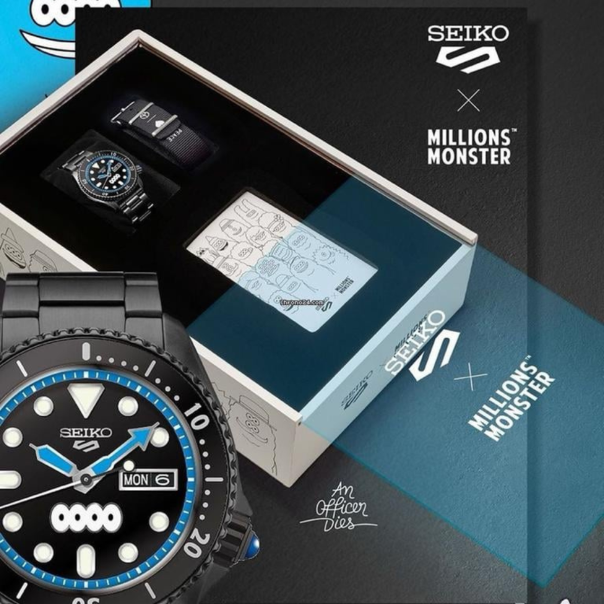 Seiko Monster SRPL67 Nighttime 4 Eyes Thai LE Automatic Watch