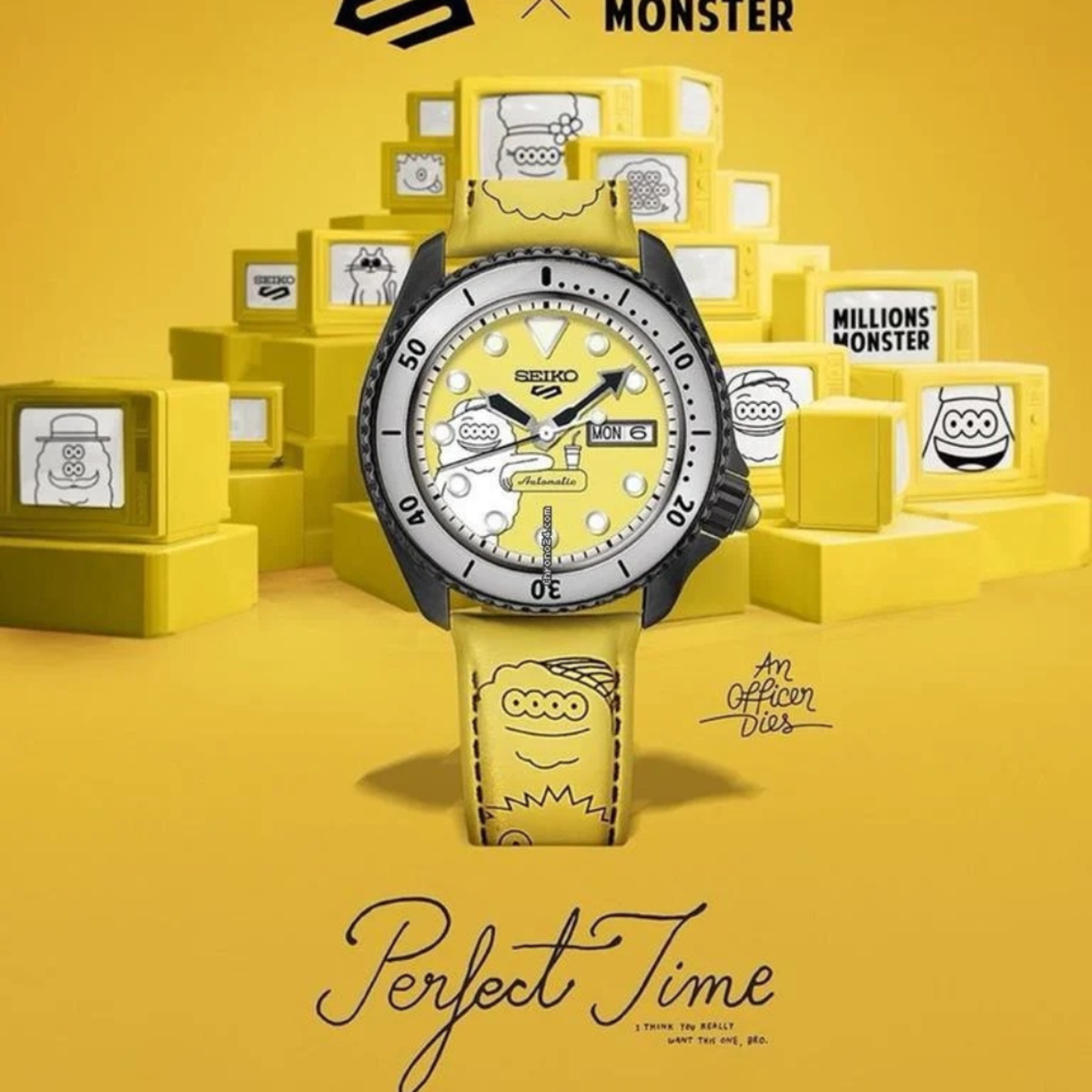 Seiko Monster Millions SRPL65 Thailand Limited Edition Watch