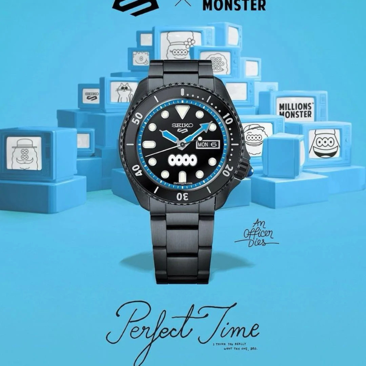 Seiko Monster SRPL67 Nighttime 4 Eyes Thai LE Automatic Watch