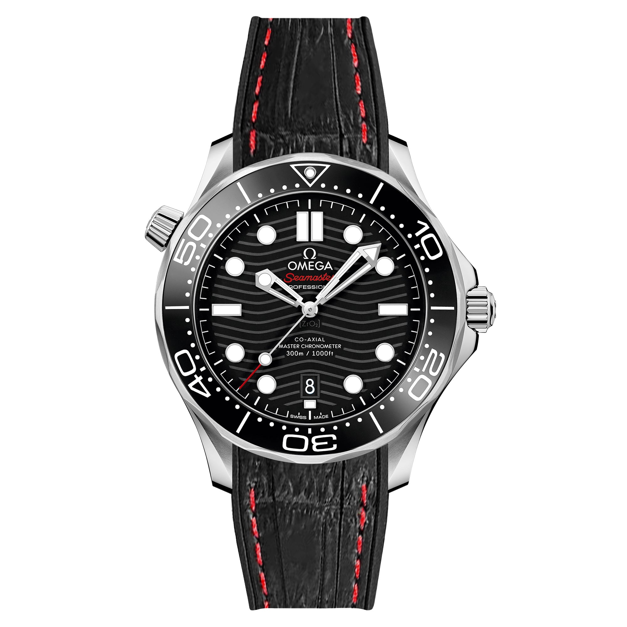 #color_Black with Red Stitch