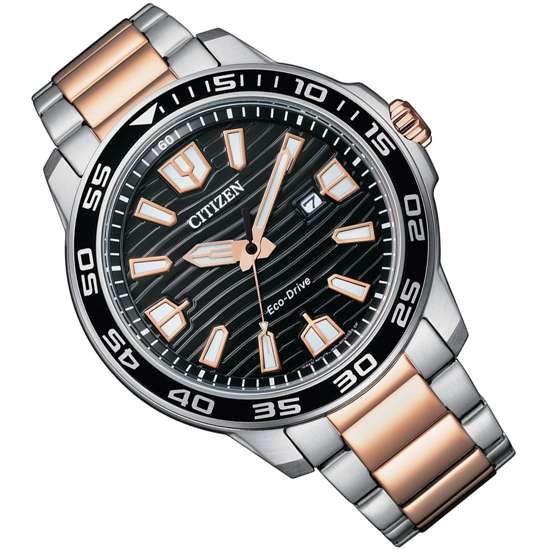 Citizen Eco-Drive AW1524-84E Black Dial Male Sports Watch
