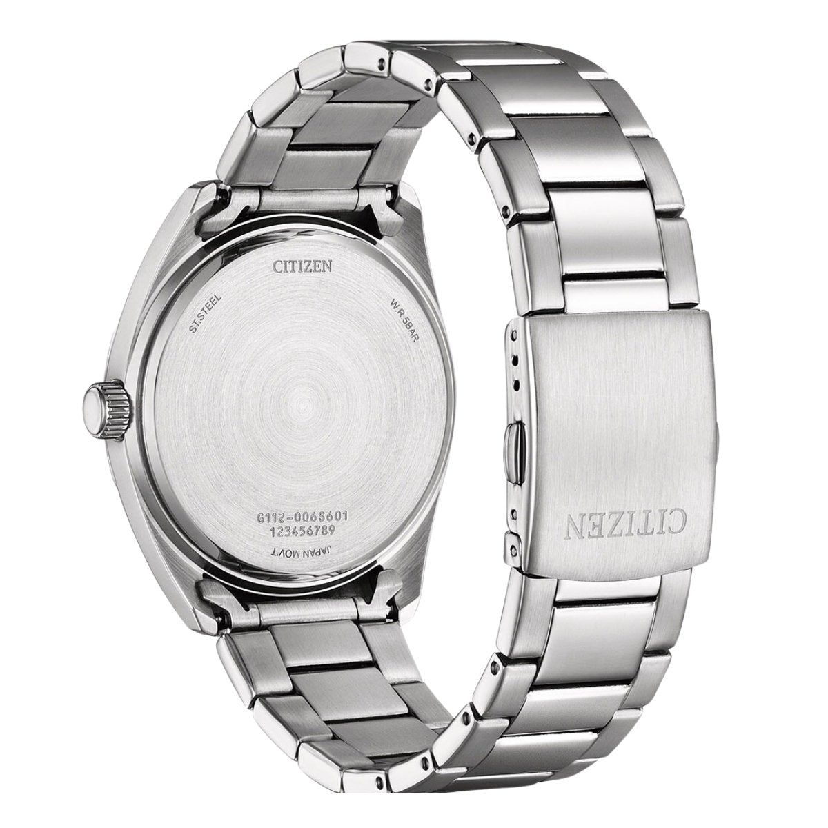 Citizen Quartz BI5110-54H BI5110 Black-Gray Dial Analog Dress Gents Watch -Citizen