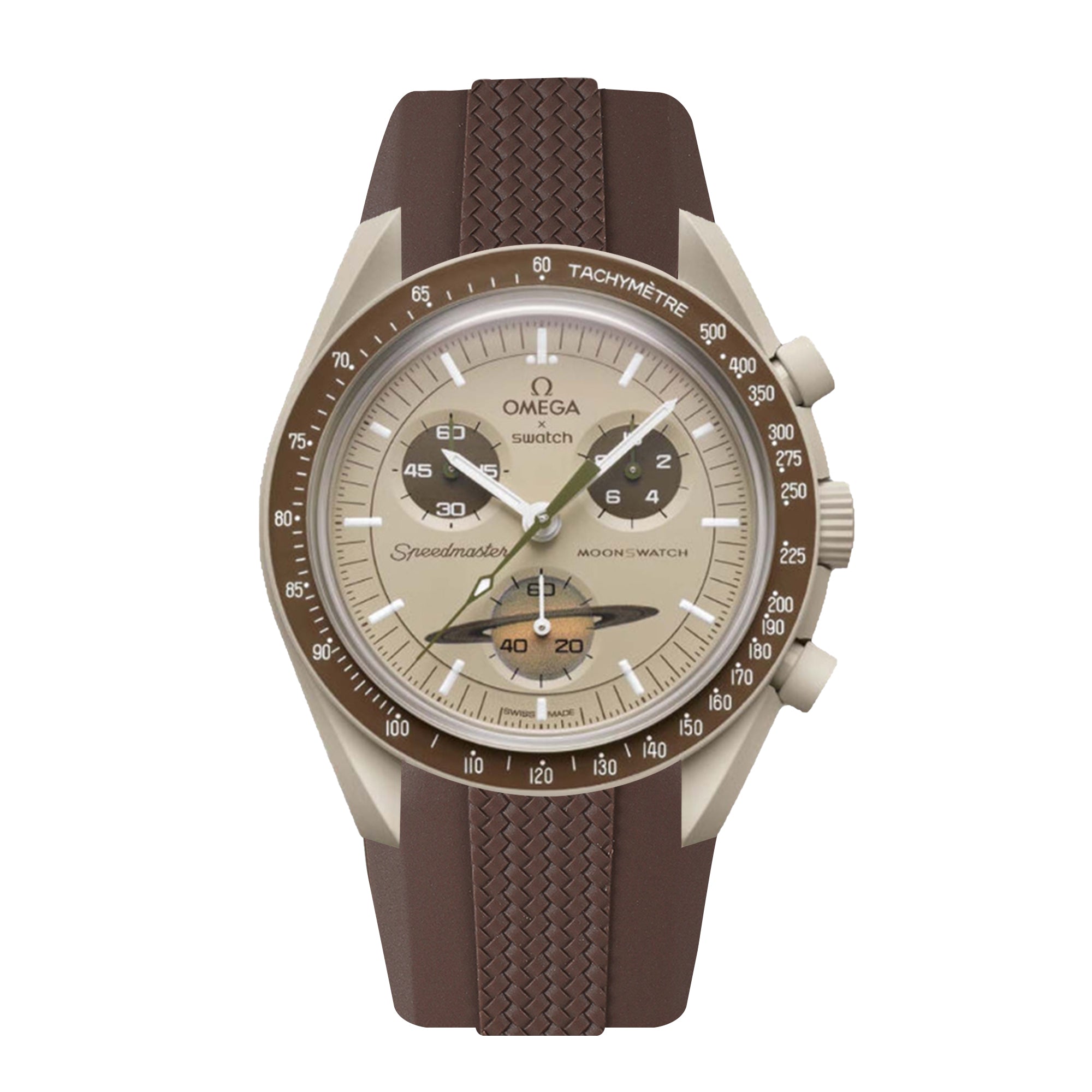 Unique Quality Brown Leather 10 mm Watch Wristband SSDA008_K0041421 main image 1