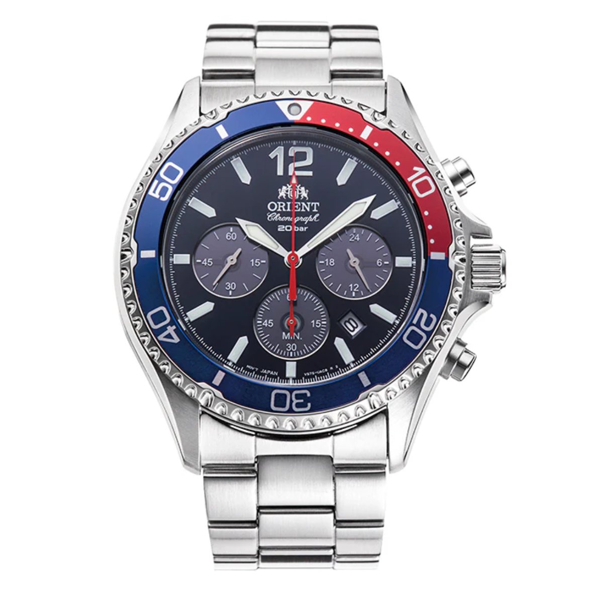 Orient RA-TX0201L10B RA-TX0201L Solar Mako Black Dial Diving Watch -Orient
