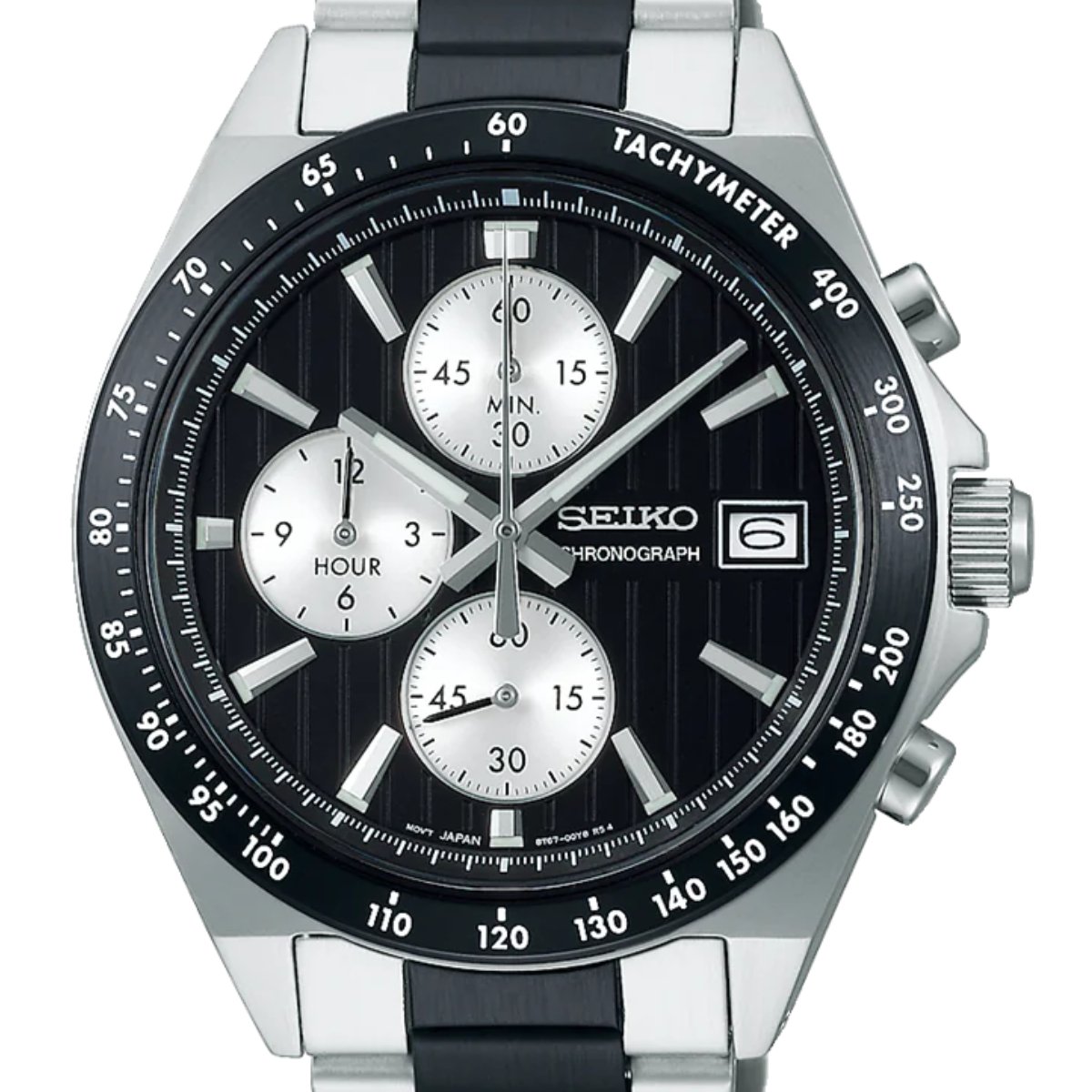 Seiko SBTR043 SBTR043J Selection S-Series Chronograph Black Dial Watch -Seiko