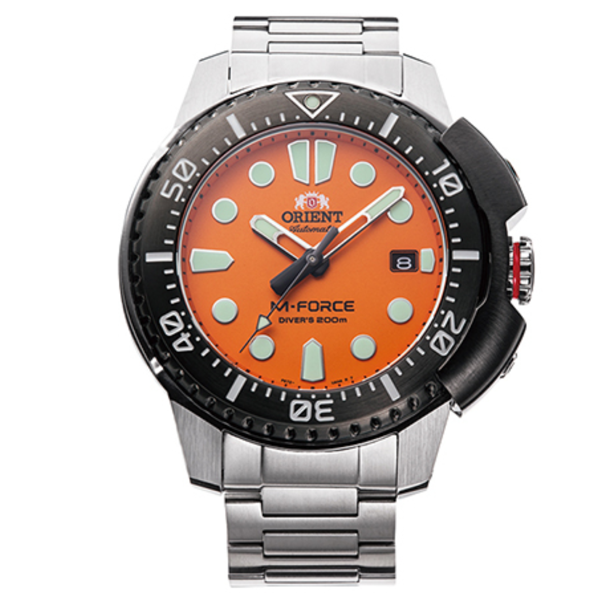 Orient RA-AC0L08Y RA-AC0L08Y00B M-Force Divers 200m Automatic Sports Watch