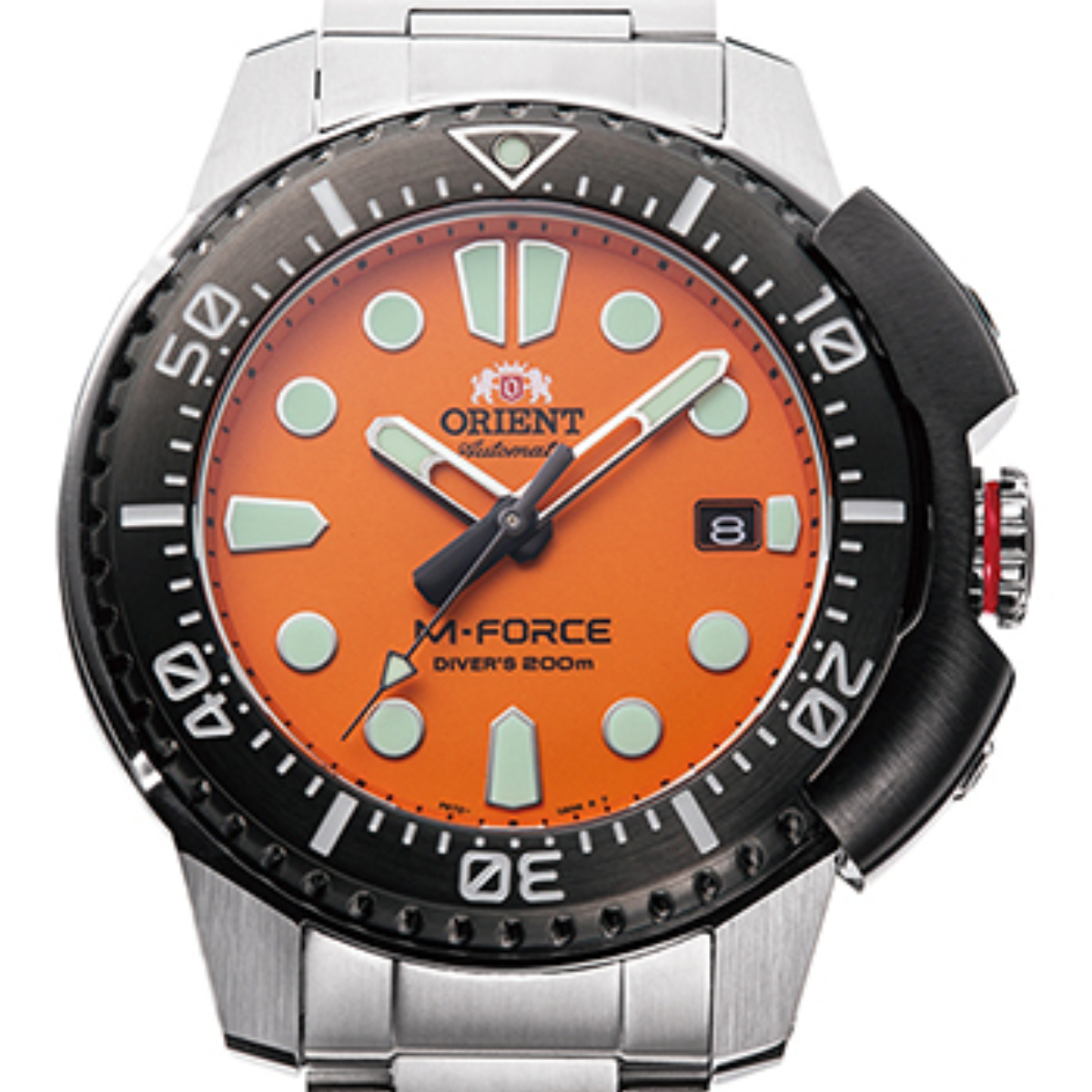 Orient RA-AC0L08Y RA-AC0L08Y00B M-Force Divers 200m Automatic Sports Watch