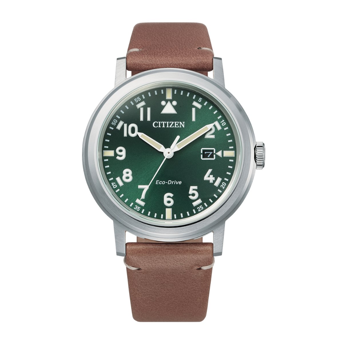 Citizen AW1620-13X AW1620-13 Military Eco-Drive Green Dial Watch -Citizen