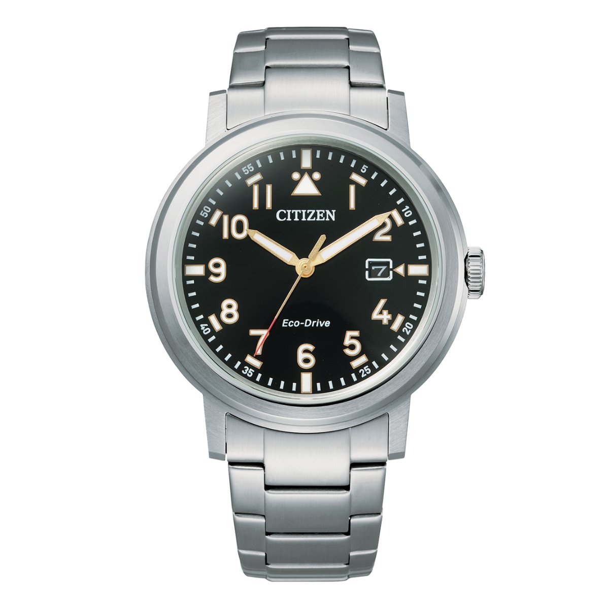 Citizen AW1620-81E AW1620-81 Eco-Drive Black Dial Dress Watch -Citizen