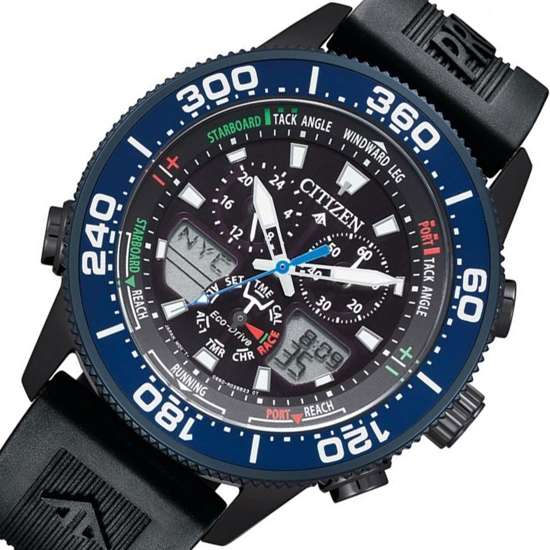 Citizen JR4065-09E Eco-Drive Marine Yacht Timer Chronograph Watch (PRE-ORDER) -Citizen
