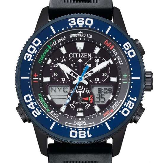Citizen JR4065-09E Eco-Drive Marine Yacht Timer Chronograph Watch (PRE-ORDER) -Citizen
