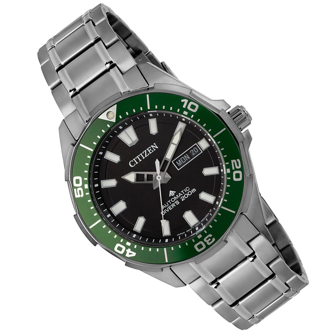 Citizen NY0071-81EE NY0071-81E Promaster Automatic Marine Titanium Black Dial Watch -Citizen