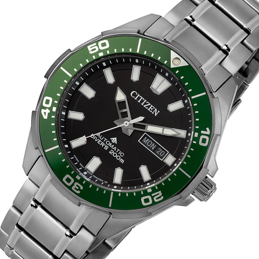 Citizen NY0071-81EE NY0071-81E Promaster Automatic Marine Titanium Black Dial Watch -Citizen