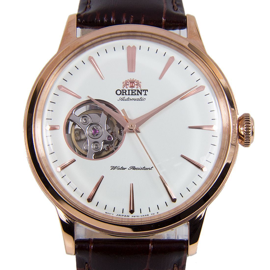 Orient Automatic Classic Leather RA-AG0001S10B RA-AG0001S White Dial Watch -Orient