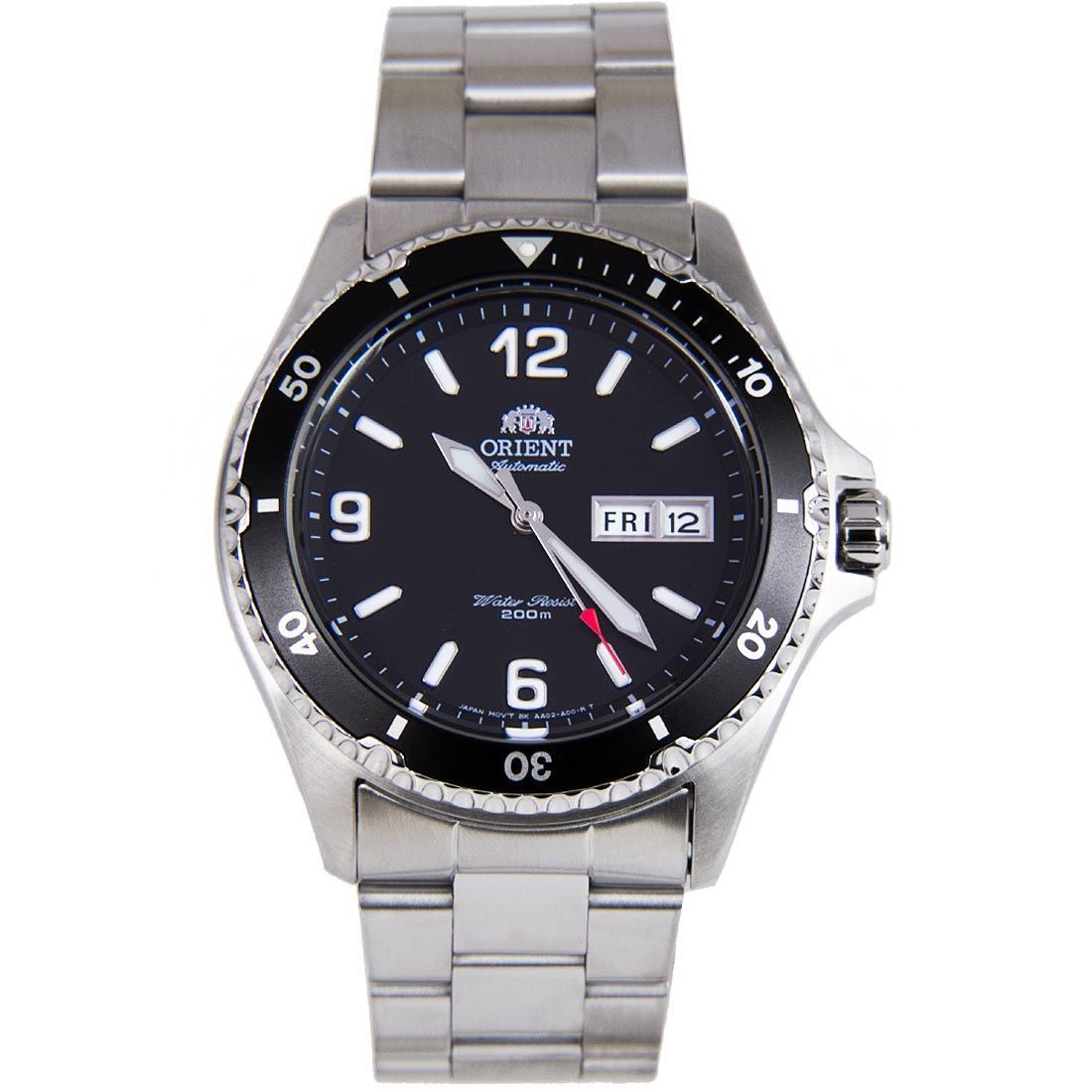 Orient FAA02001B9 AA02001B Mako II Mechanical Black Dial Diving Watch -Orient