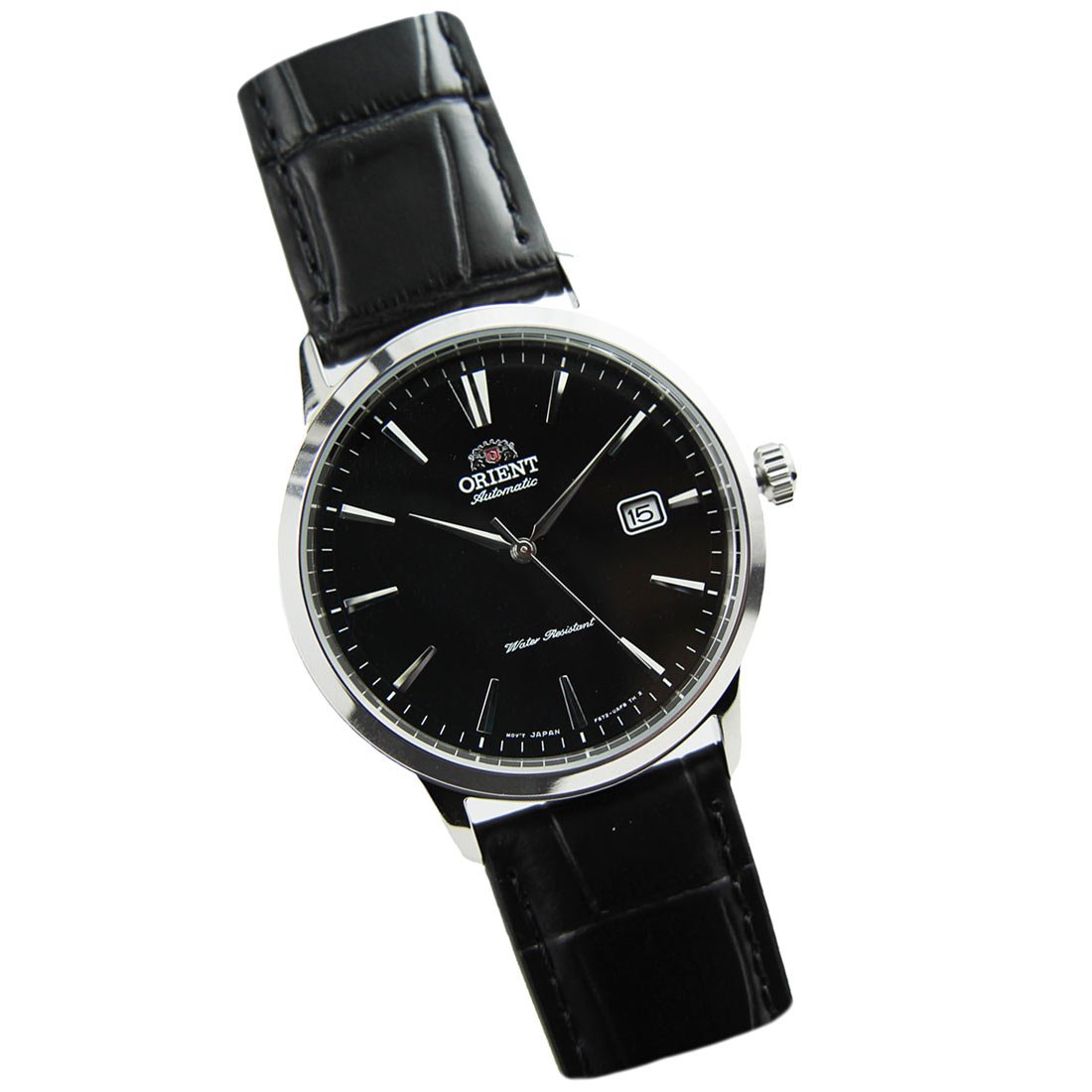 Orient Leather Contemporary Mechanical RA-AC0F05B10B RA-AC0F05B Fashion Watch -Orient