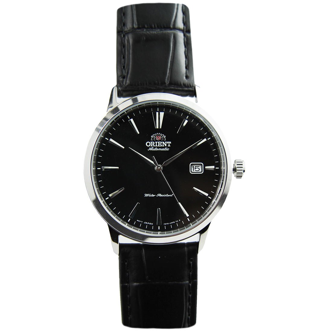 Orient Leather Contemporary Mechanical RA-AC0F05B10B RA-AC0F05B Fashion Watch -Orient