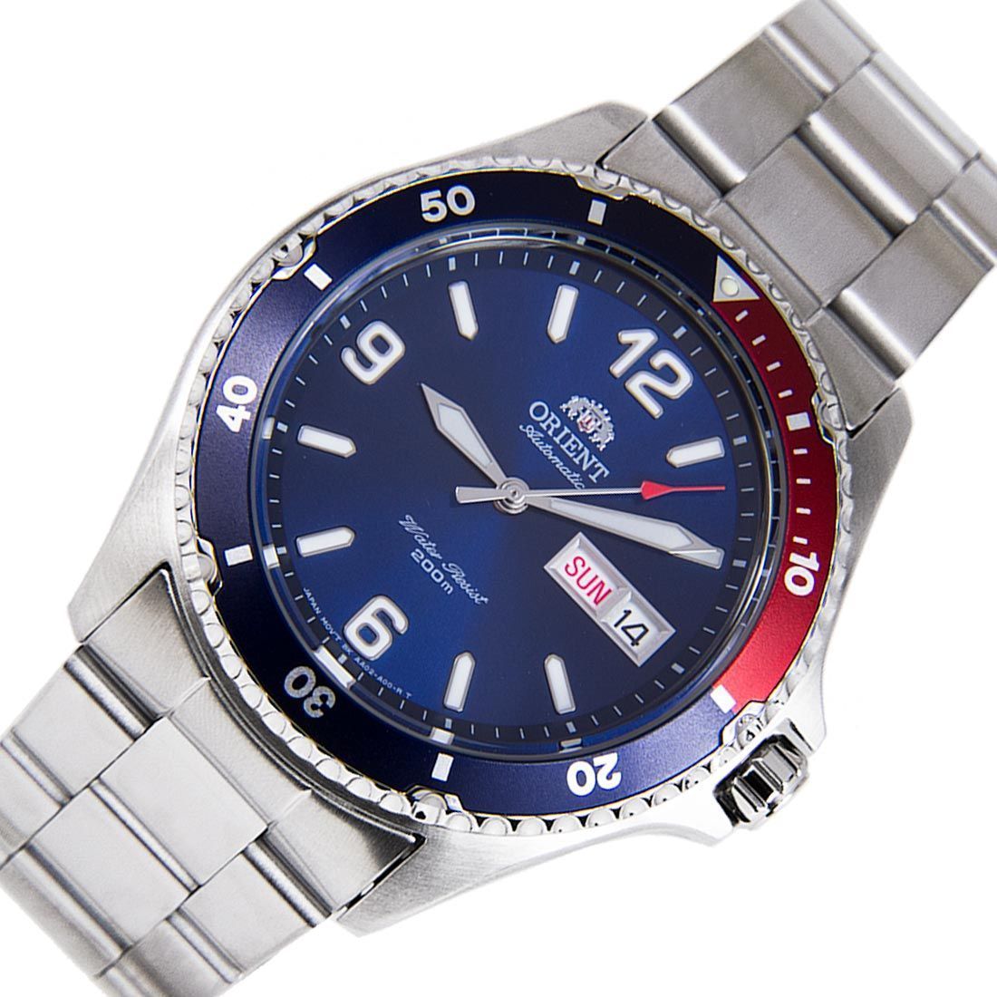 Orient Mako II Blue Dial FAA02009D9 AA02009D Automatic Sports Watch -Orient