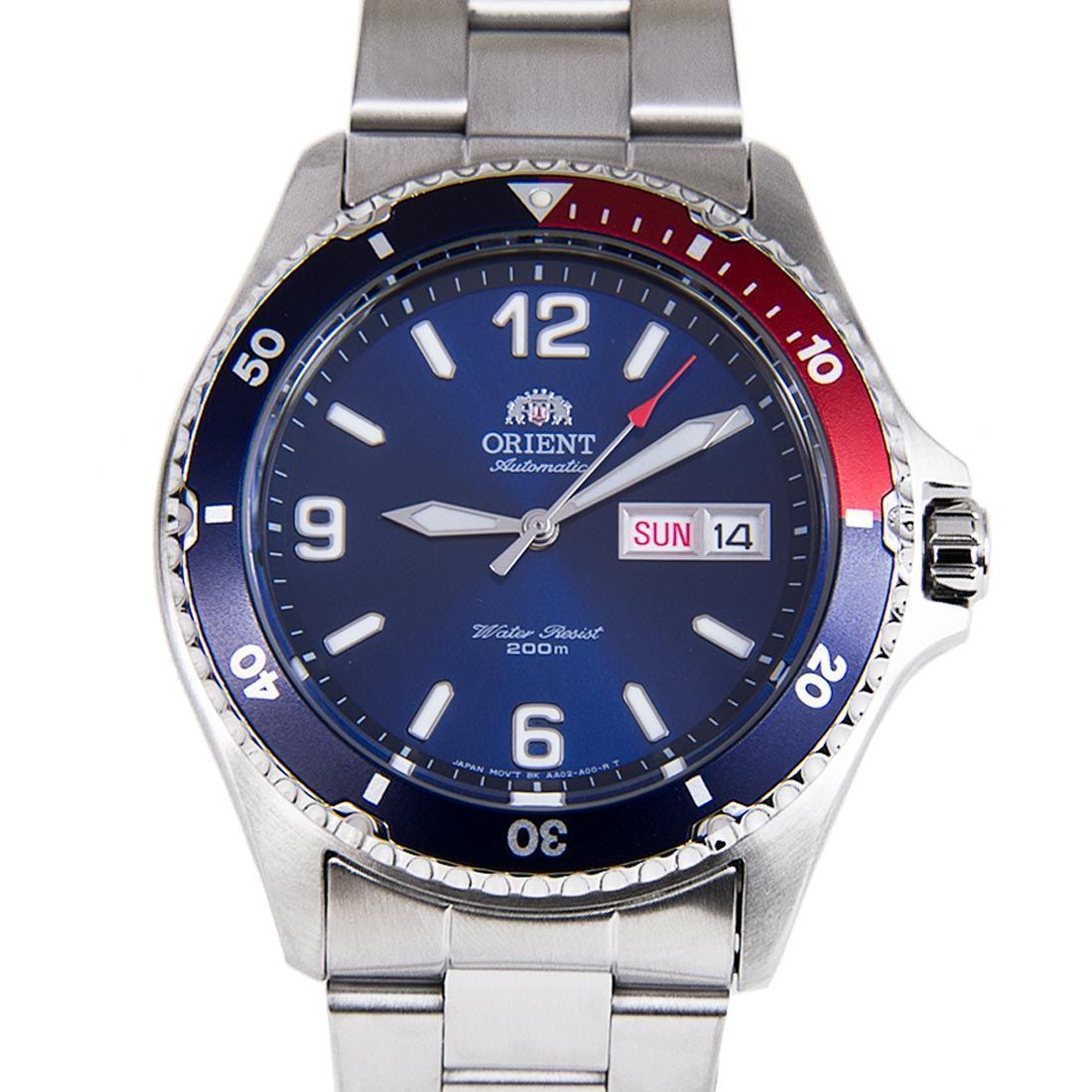 Orient Mako II Blue Dial FAA02009D9 AA02009D Automatic Sports Watch -Orient