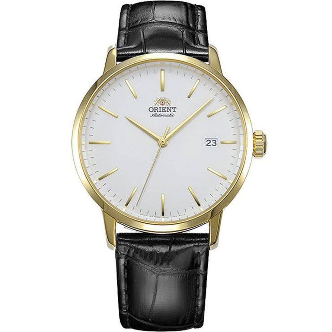 Orient Mechanical Contemporary RA-AC0E03S10B RA-AC0E03S Mens Leather Watch -Orient