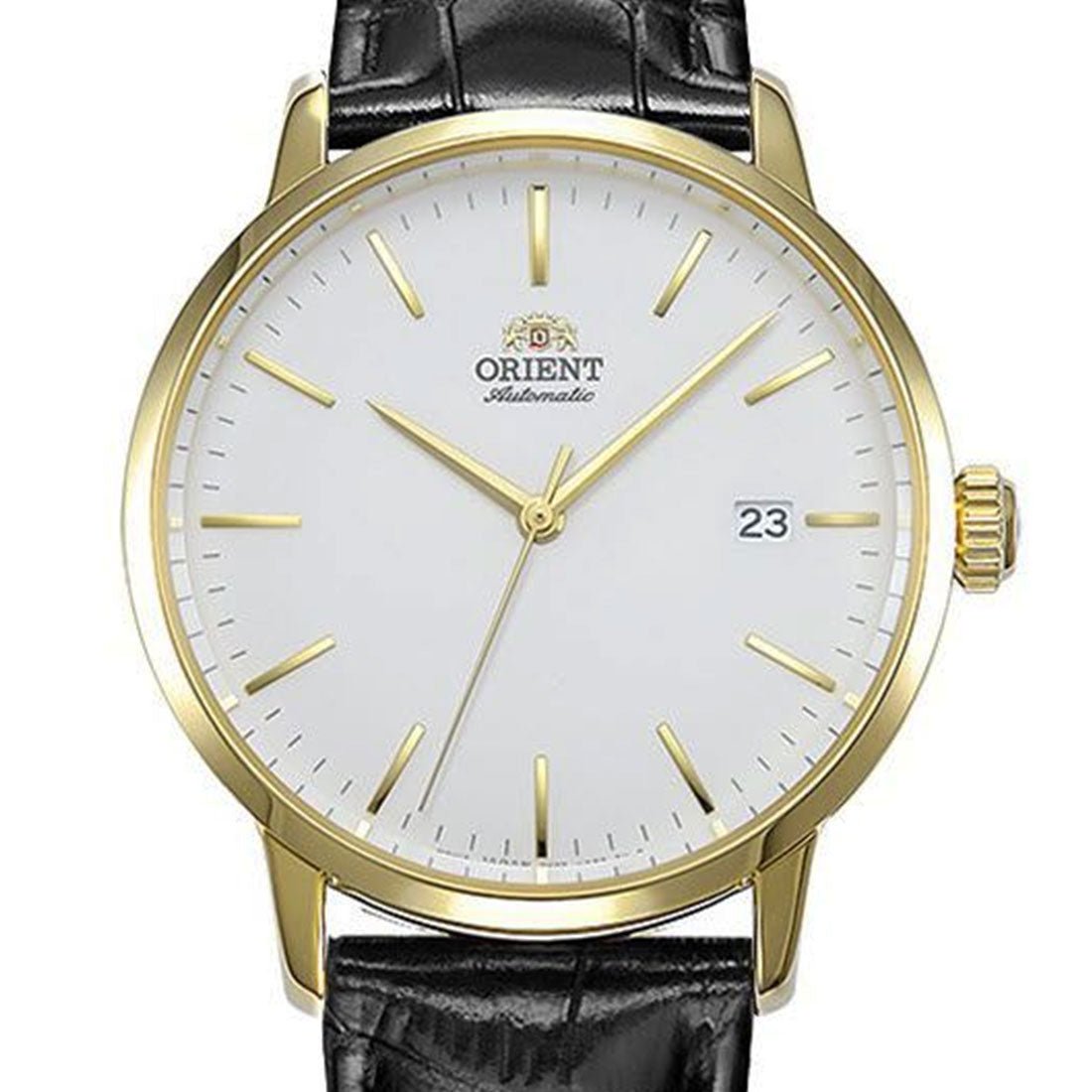 Orient Mechanical Contemporary RA-AC0E03S10B RA-AC0E03S Mens Leather Watch -Orient