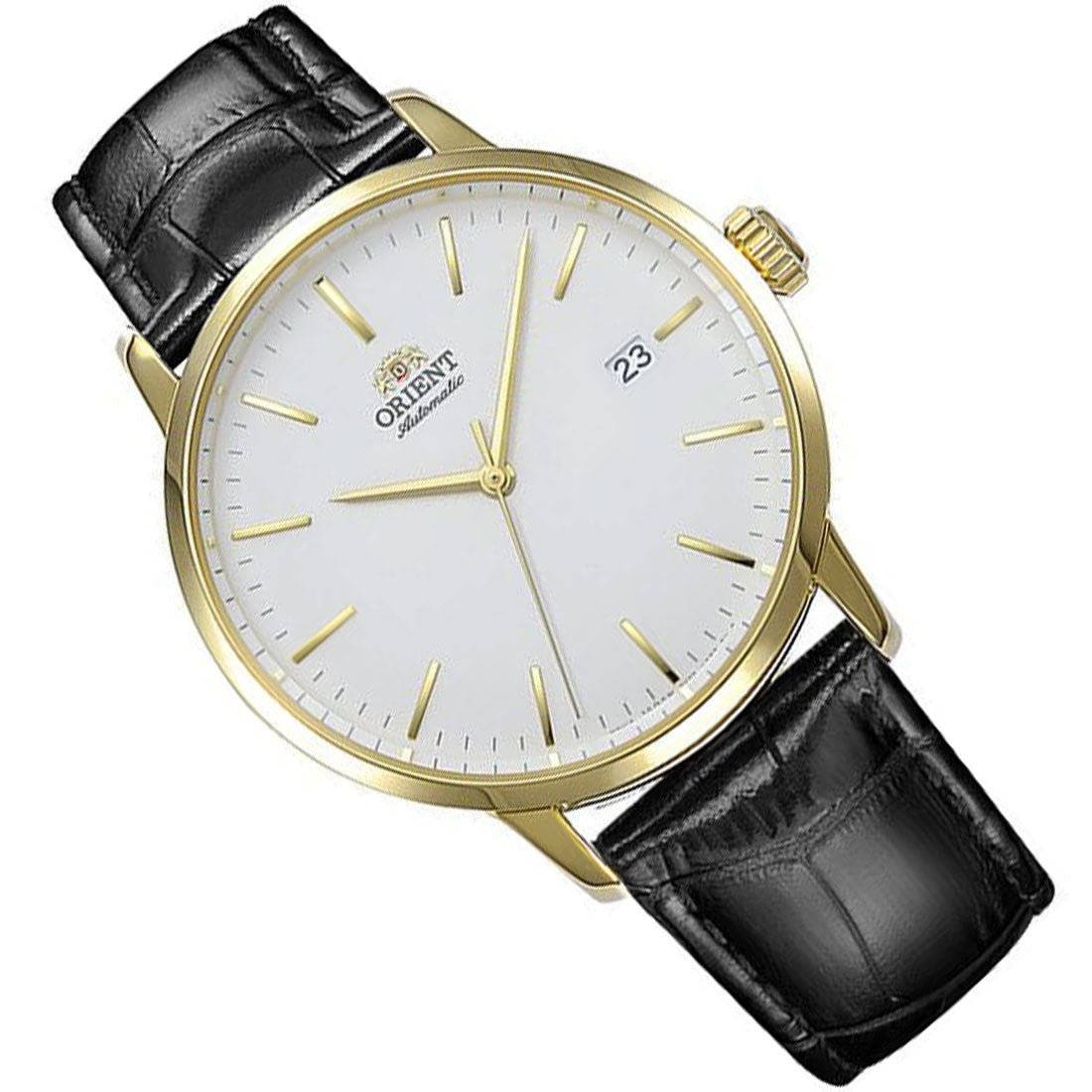 Orient Mechanical Contemporary RA-AC0E03S10B RA-AC0E03S Mens Leather Watch -Orient