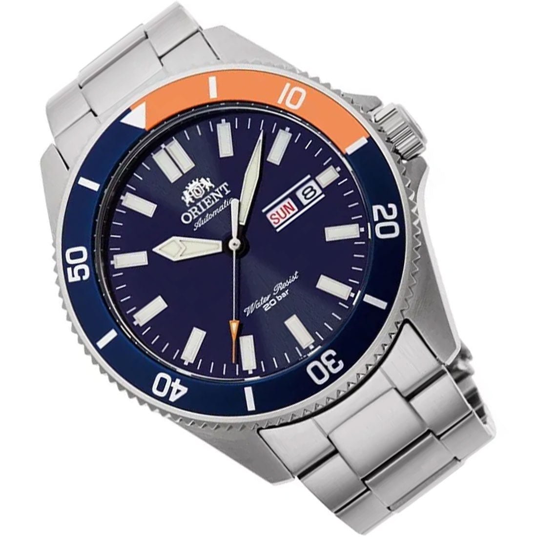 Orient RA-AA0913L19B RA-AA0913L Automatic Blue Dial Mens Sports Watch -Orient