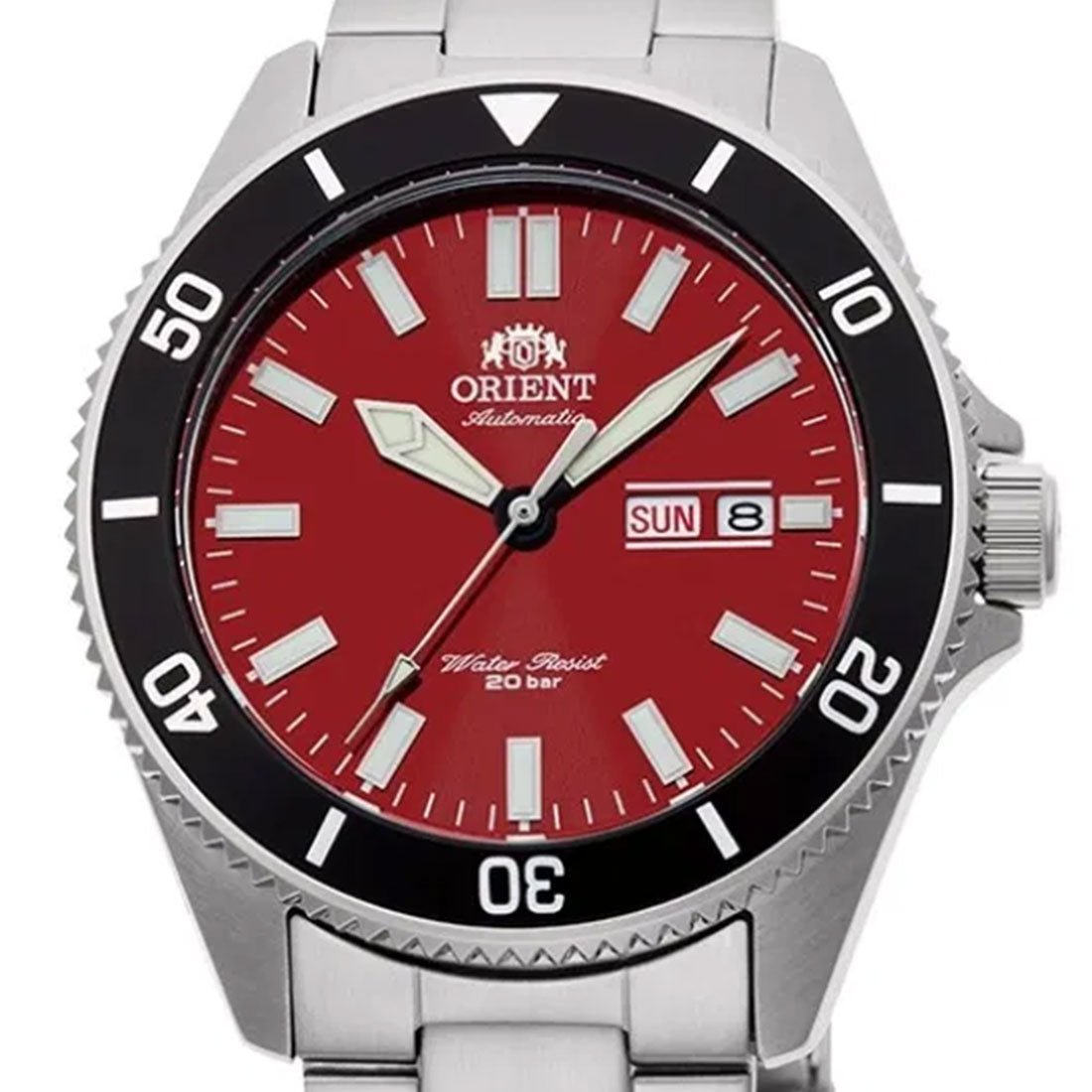 Orient RA-AA0915R19B RA-AA0915R Mechanical Red Dial Analog Sports Watch -Orient