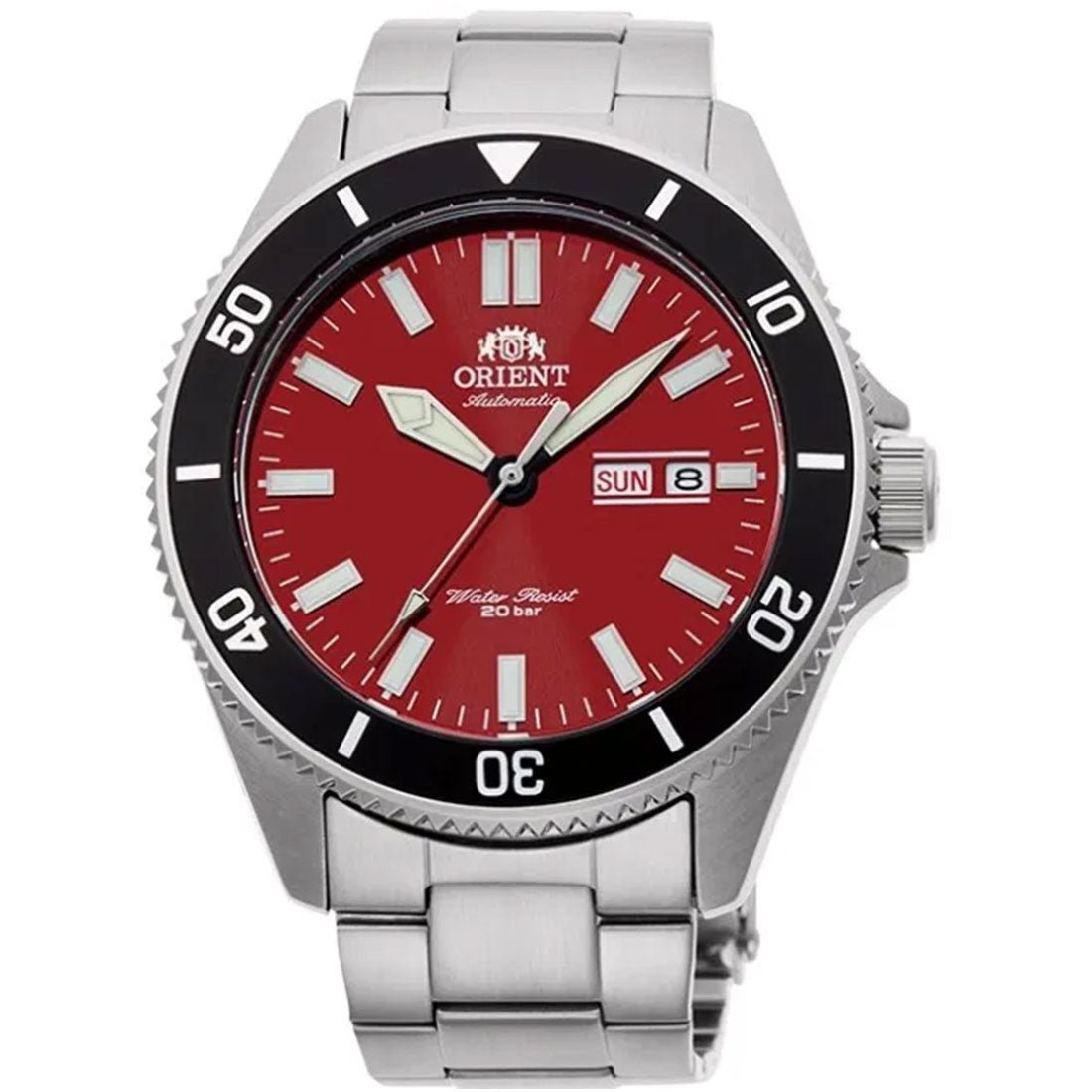 Orient RA-AA0915R19B RA-AA0915R Mechanical Red Dial Analog Sports Watch -Orient
