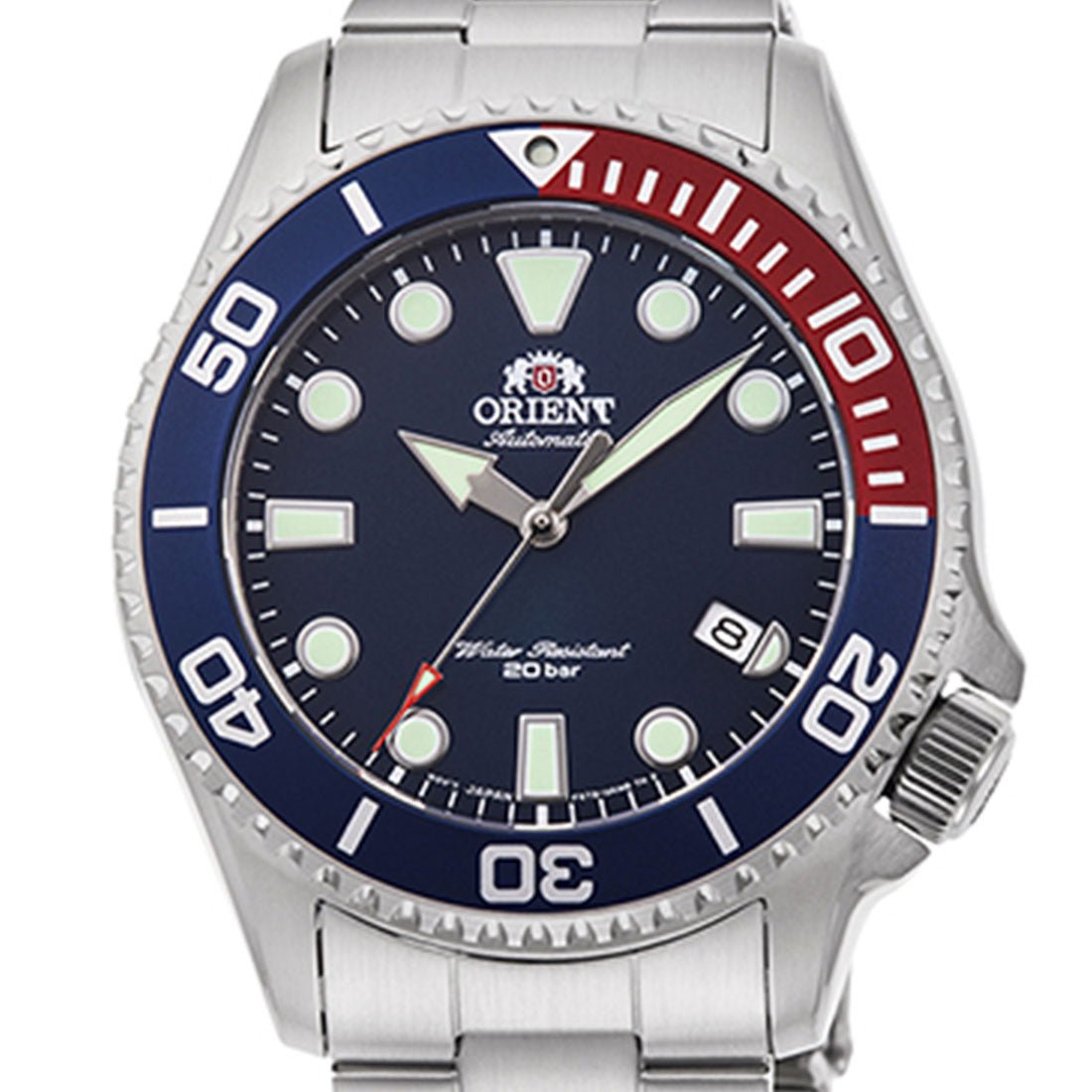 Orient RA-AC0K03L RA-AC0K03L10B Automatic Blue Dial Sports Watch -Orient