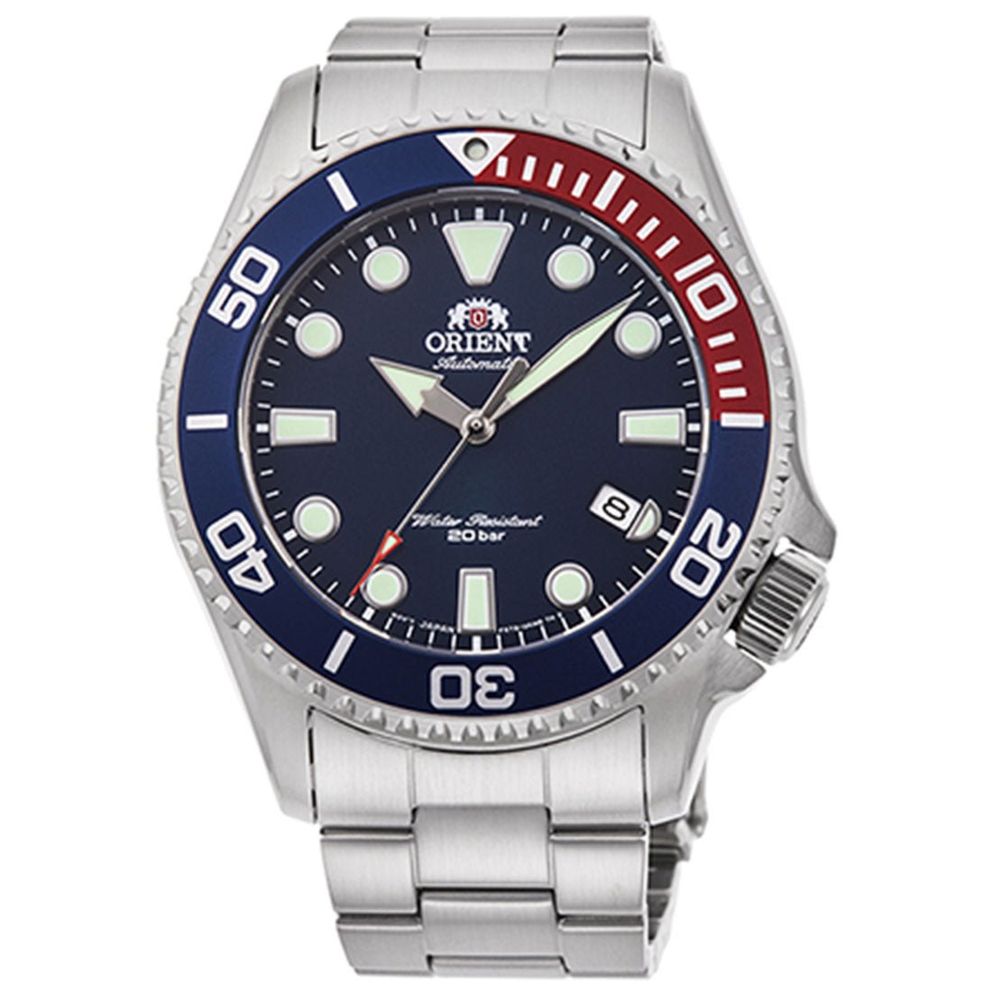Orient RA-AC0K03L RA-AC0K03L10B Automatic Blue Dial Sports Watch -Orient