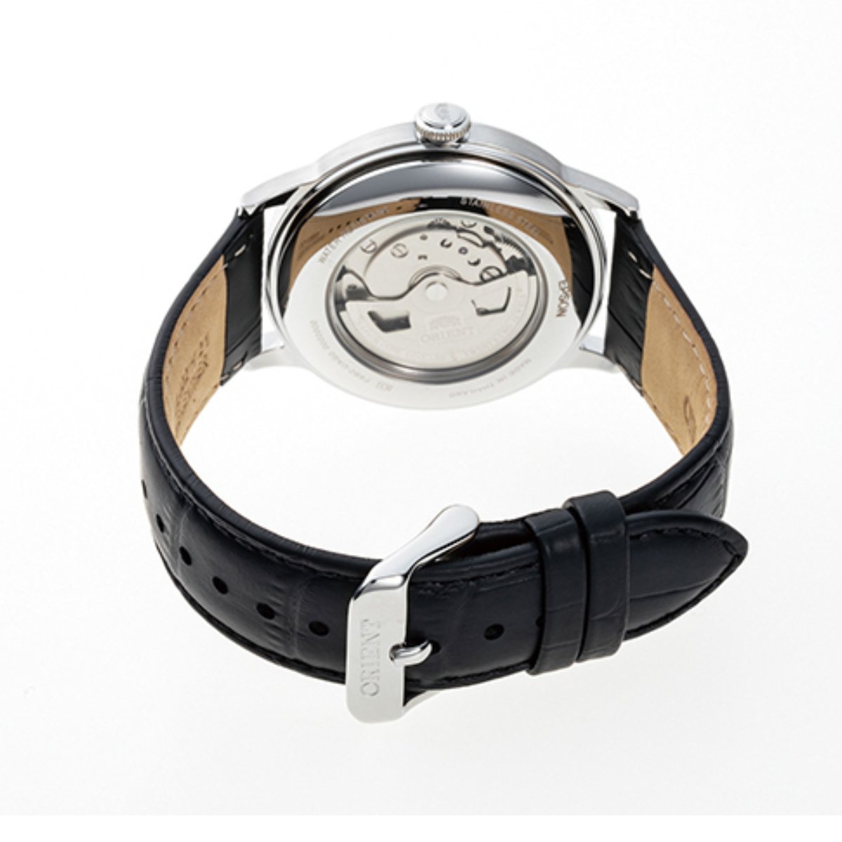 Orient RA-AK0701S10B RA-AK0701S Bambino Version 8 Classic White Dial Watch -Orient