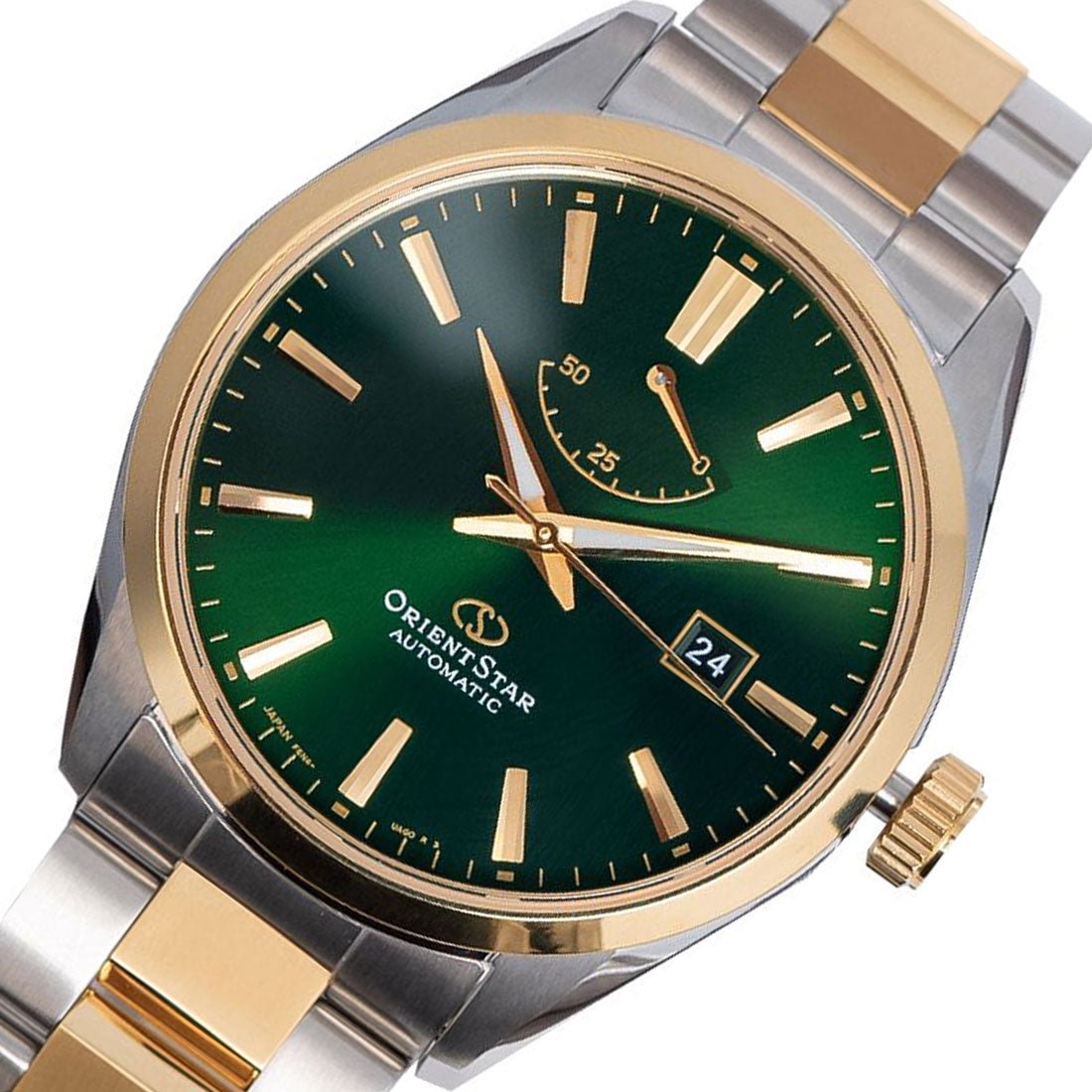Orient Star Mechanical RE-AU0405E RE-AU0405E00B Two Tone Stainless Steel Watch -Orient