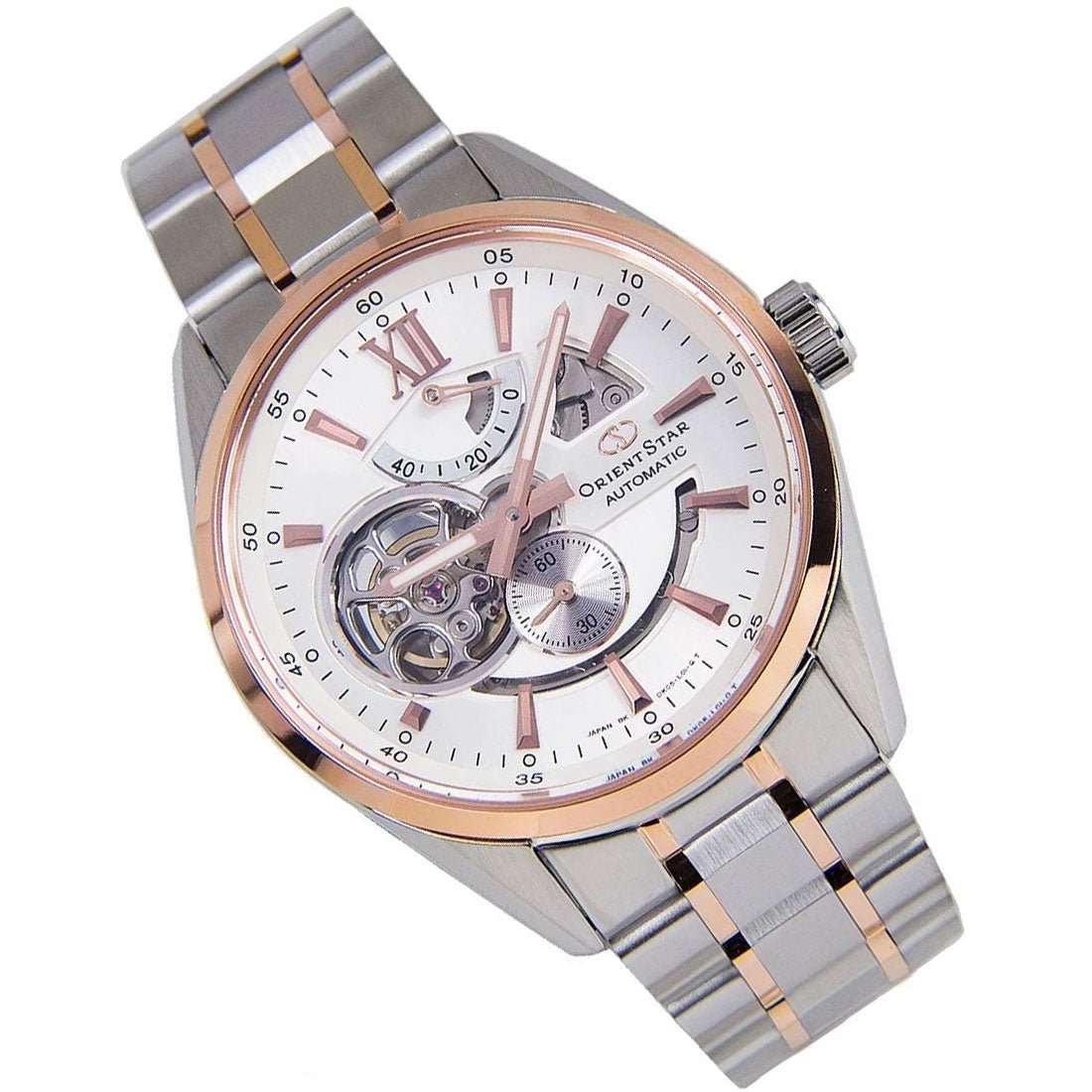 Orient Star Power Reserve DK05001W SDK05001W0 DK05001W0 Two Tone Watch -Orient