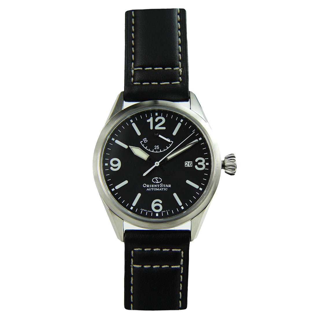 Orient Star Power Reserve RE-AU0203B00B RE-AU0203B Leather Band Watch -Orient
