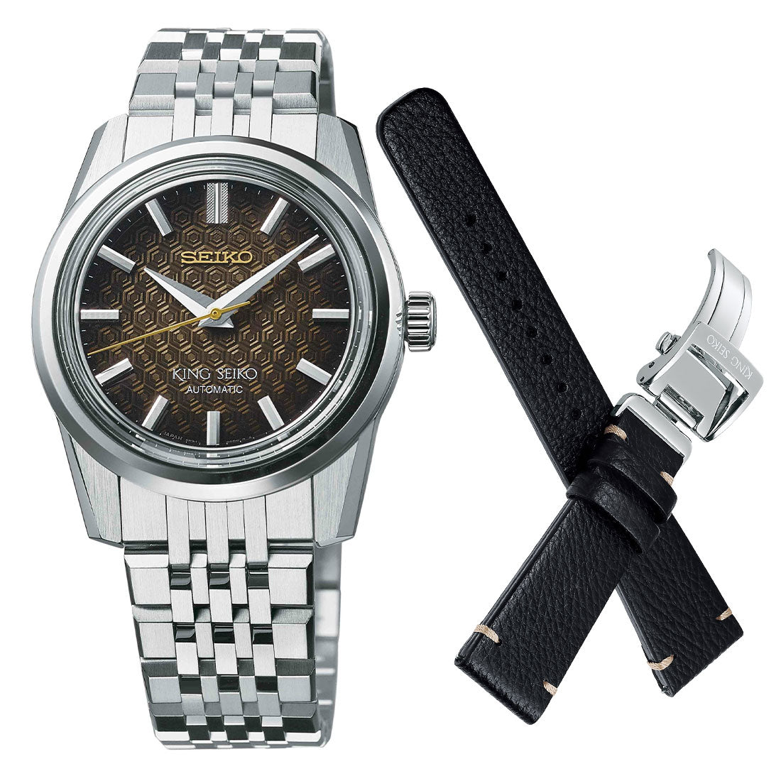 King Seiko Kikkoumon Brown Dial SPB365 SPB365J1 SPB365J Limited Edition Watch -Seiko