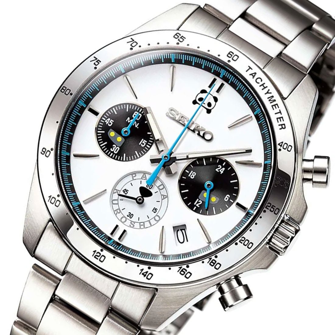 Seiko 287 Panda Kuroshio Train JDM 5th Anniversary Limited Edition Quartz Watch -Seiko