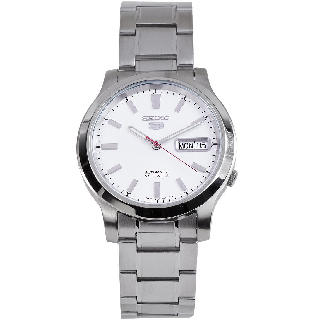 Seiko 5 Classic White Dial SNK789K1 SNK789 SNK789K Casual Watch -Seiko